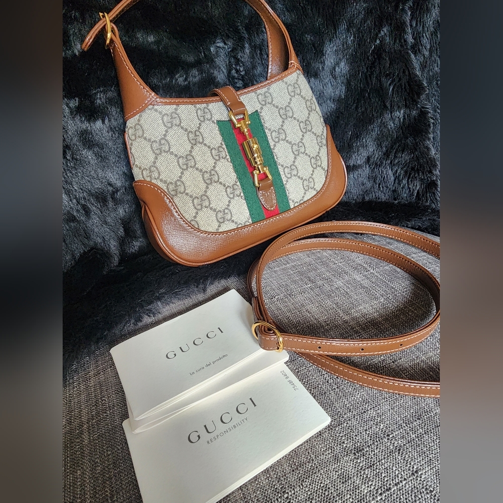 Authentic Gucci Jackie 1961 Mini Bag